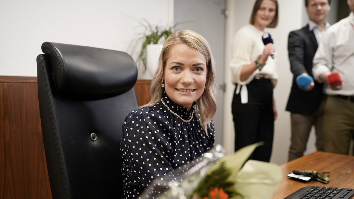 Norwegian Minister Sandra Borch