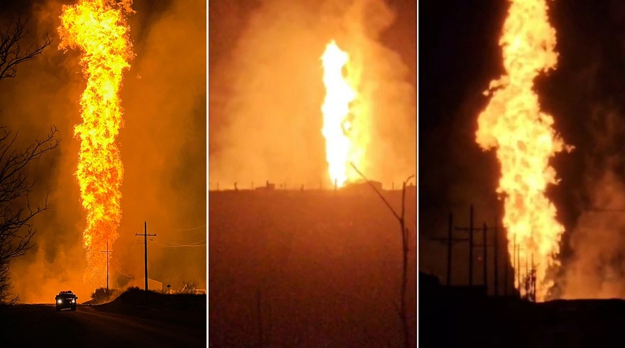 Oklahoma pipeline explosion sends flames shooting 500 feet into air, fire officials say