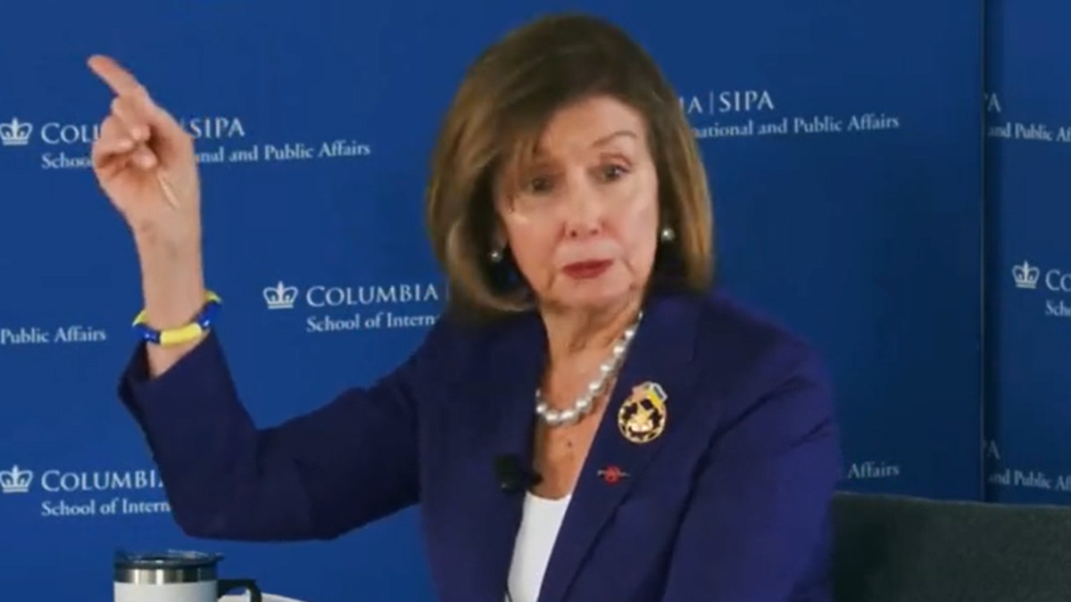 Nancy Pelosi Columbia panel