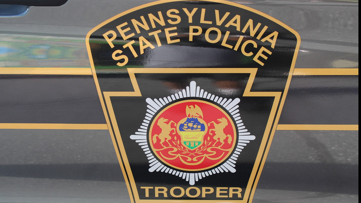 logo on door of Pa. state trooper cruiser