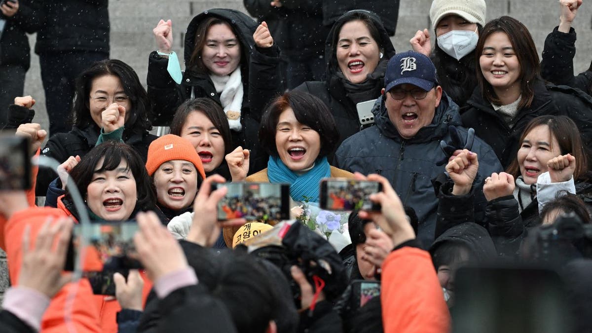 Animal welfare supporters celebrate in South Korea