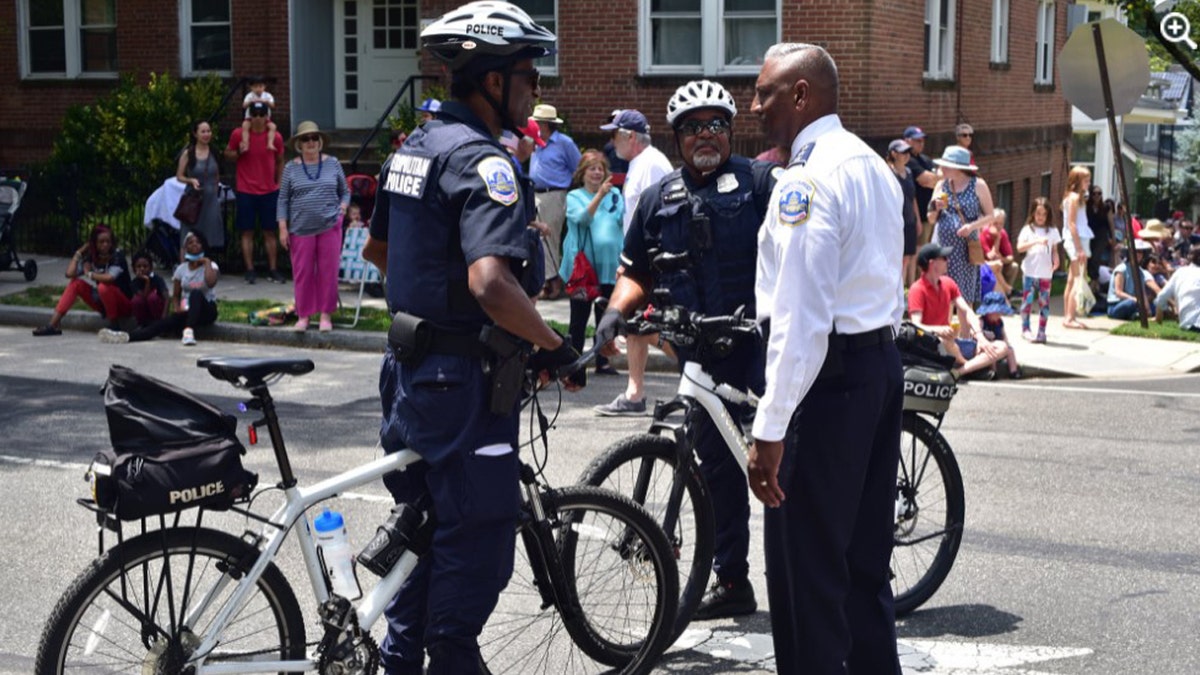 D.C. police unit on bikes
