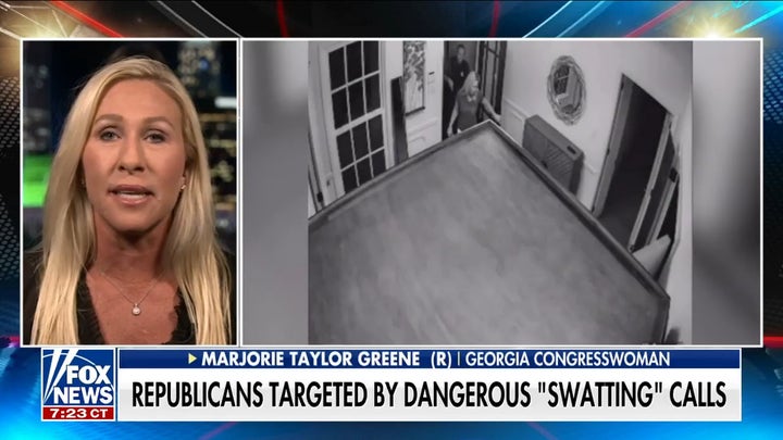  Marjorie Taylor Greene unpacks 'terrifying' 'swatting' targets on lawmakers