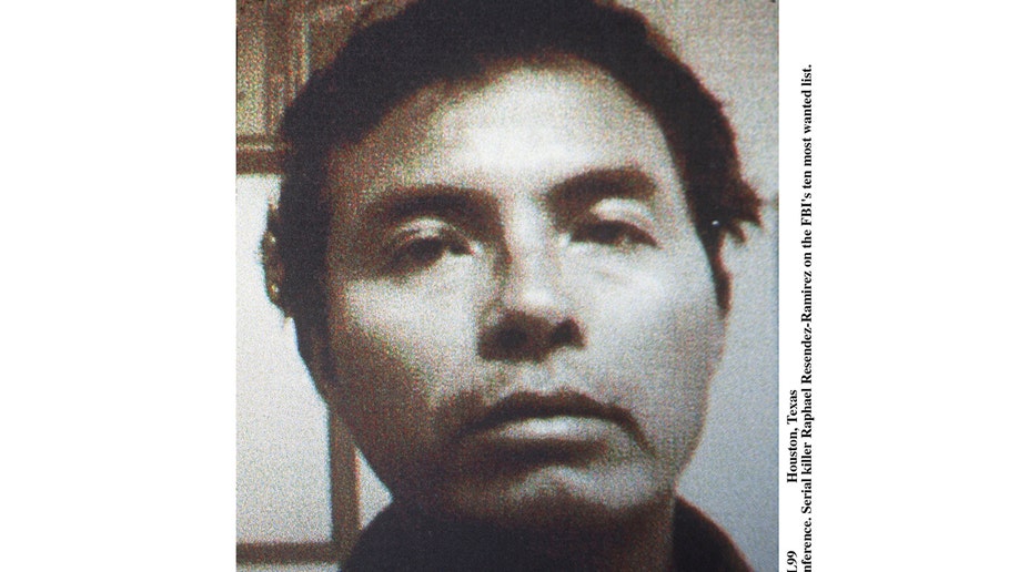 Mugshot of serial killer Raphael Resendez-Ramirez