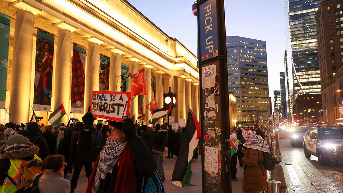 palestine protest in Toronto