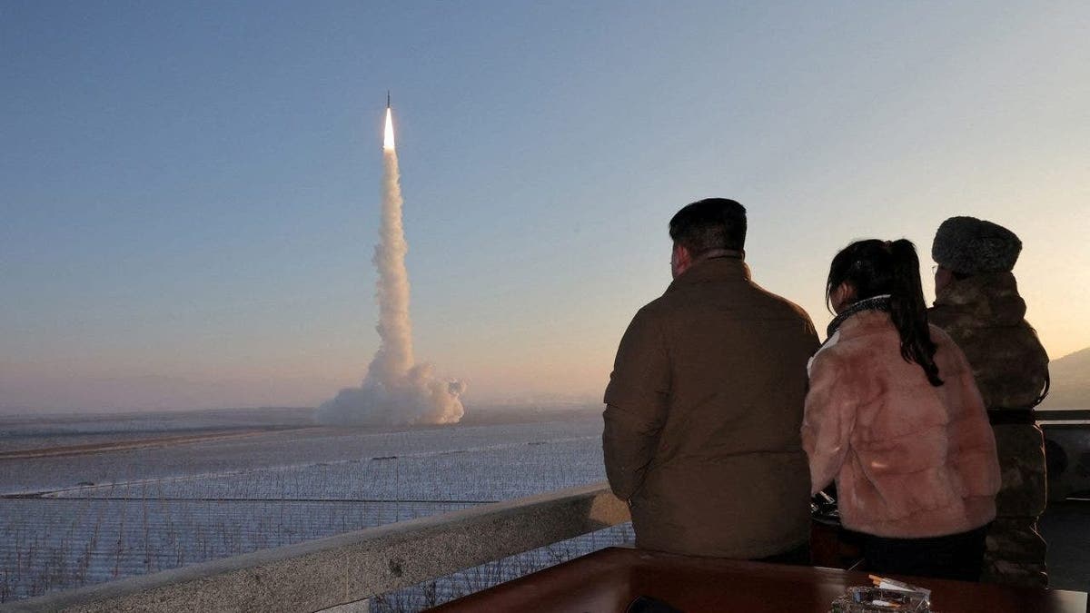 Missile launch in North Korea