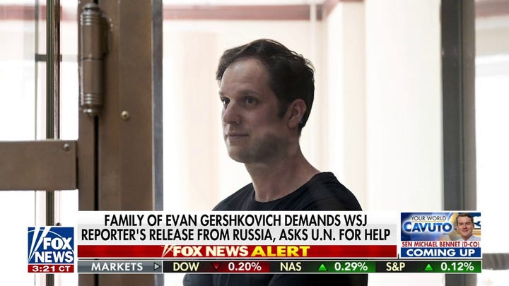 Family of detained WSJ reporter Evan Gershkovich calls on United Nations for support