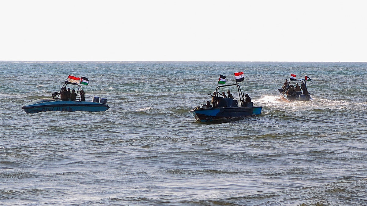 Yemeni Coast Guard boats