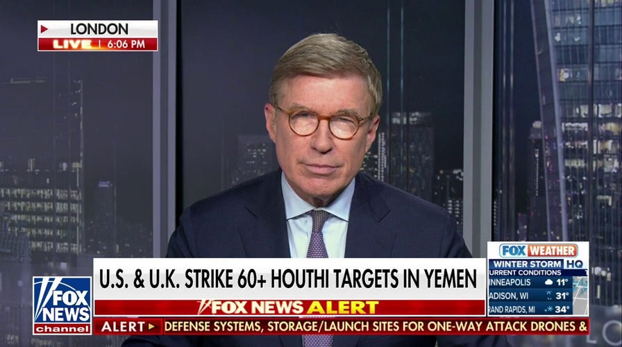 US and UK strike Houthi targets in Yemen