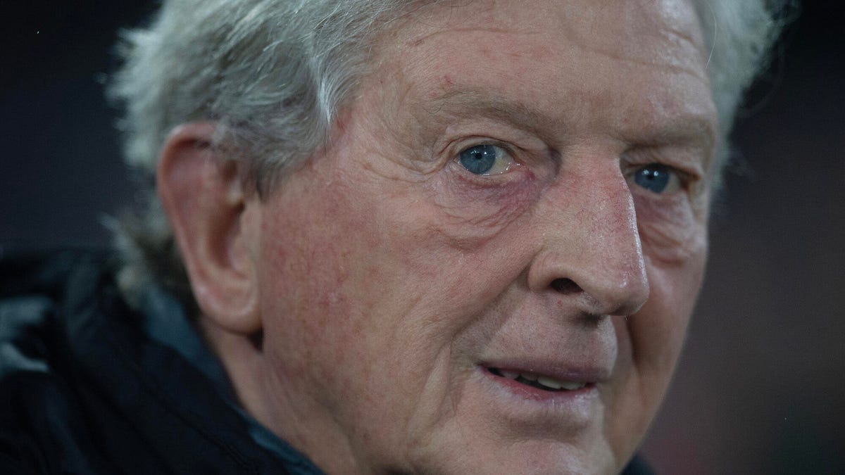 Close up portrait image of Crystal Palace Manager Roy Hodgson.