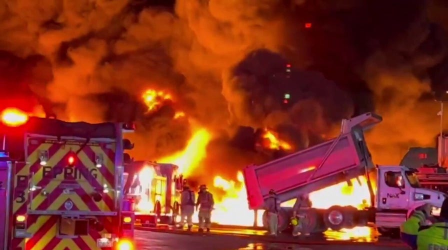 Multiple oil tankers catch fire in New Hampshire