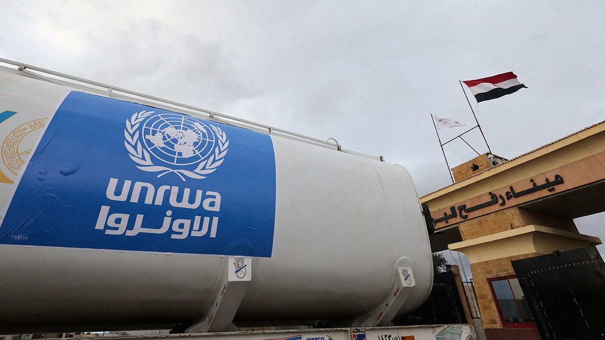 UNRWA truck