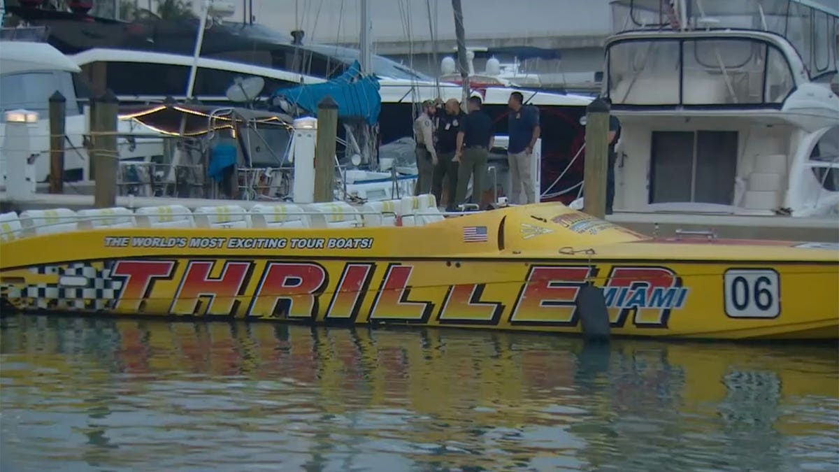 Thriller Miami boat