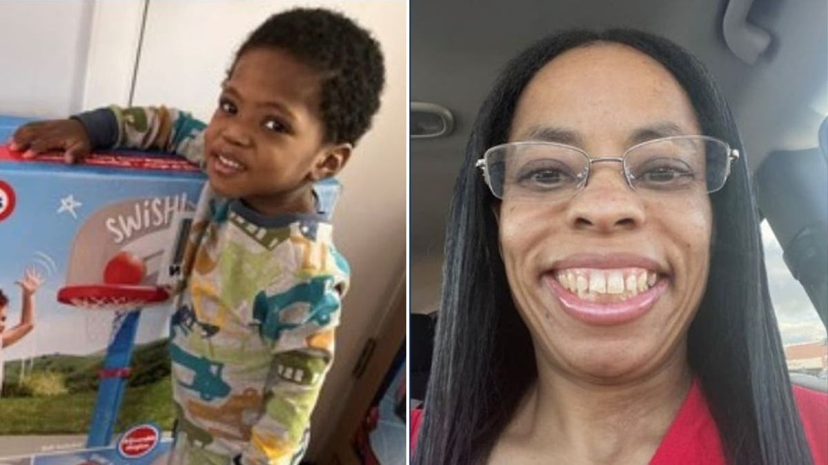 Darnell Taylor, left, has been found dead after a two day search and and his foster mother, Pammy Maye