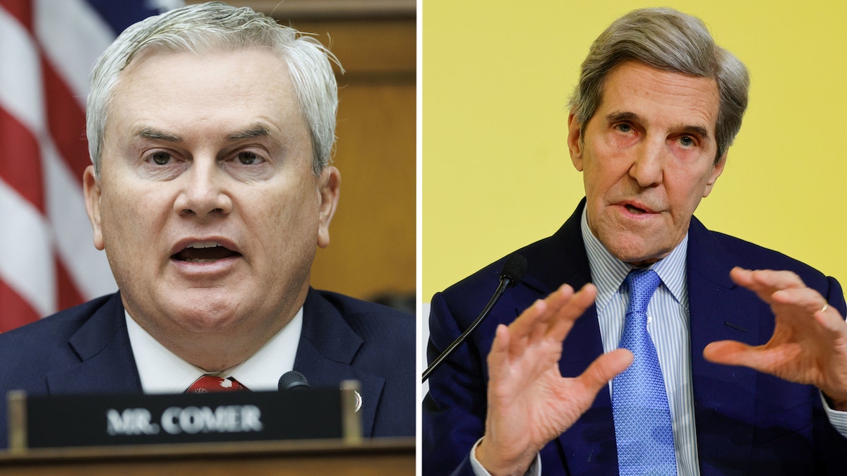 House Oversight and Accountability Committee Chairman James Comer, R-Ky., vowed Friday to maintain scrutiny of Special Presidential Envoy for Climate John Kerry's climate negotiations with China.