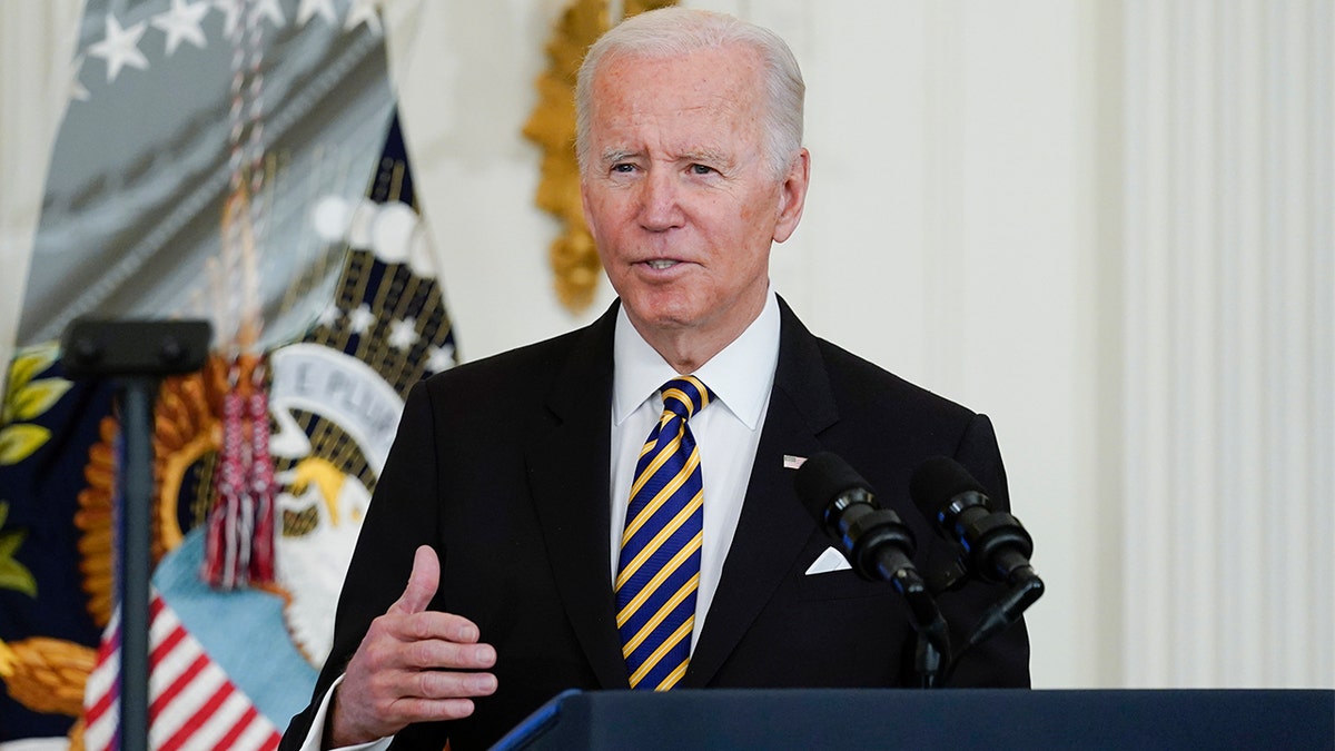 President Biden speaks at White House