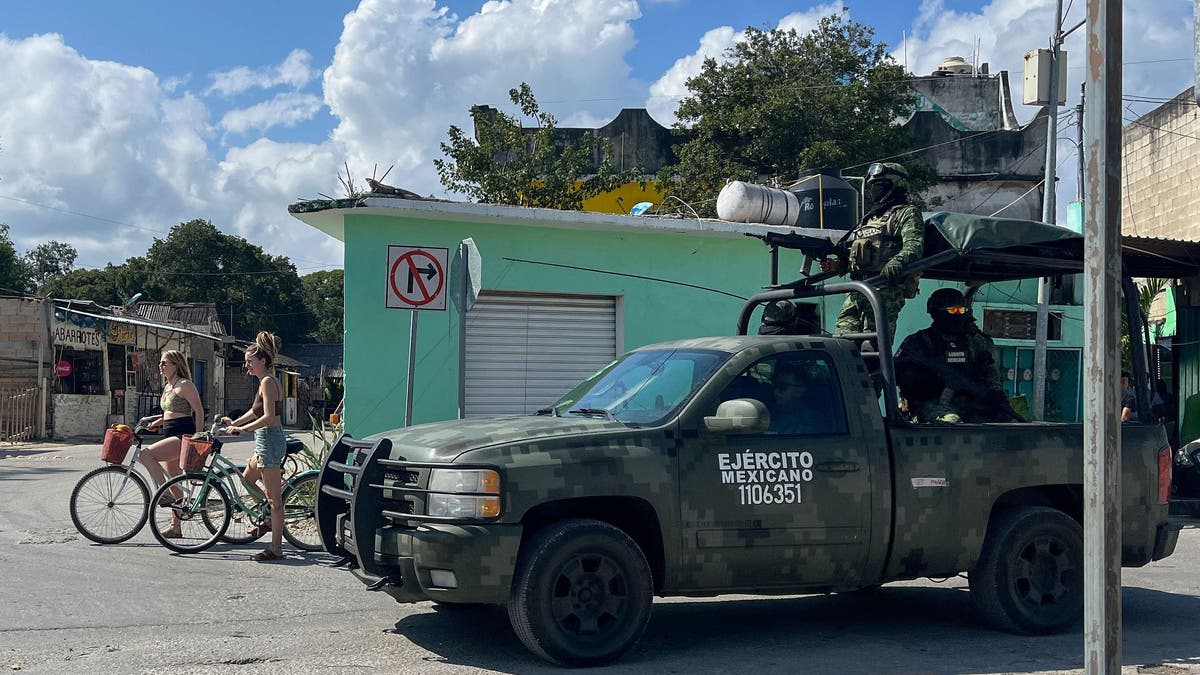 Mexican military Tulum