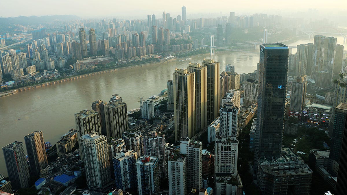 Chongqing high-rise buildings 