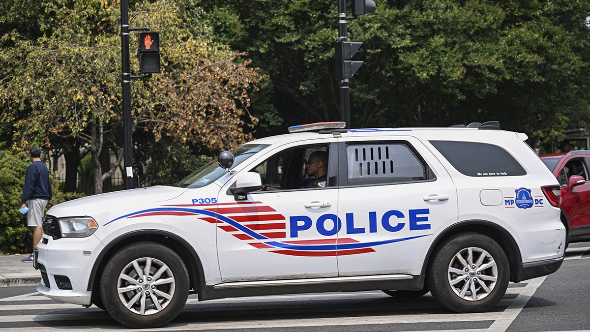 DC Police Department's SUV