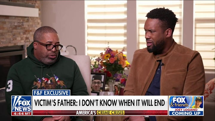 Father of DC carjacking victim speaks with Lawrence Jones as crime soars