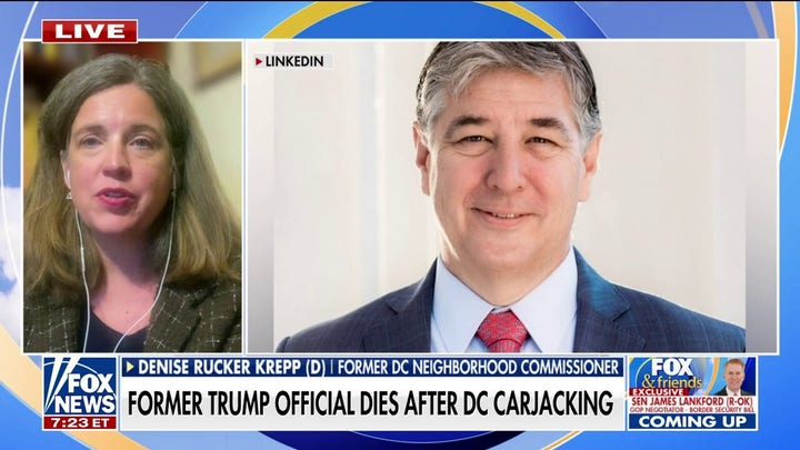 Former Trump official dies after armed DC carjacking spree