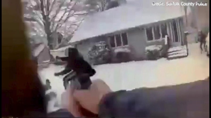 Bodycam video shows man stabbing cop before another officer fatally shoots him