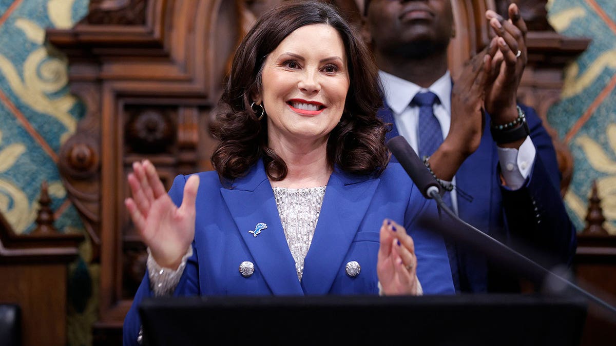 Gretchen Whitmer speaks