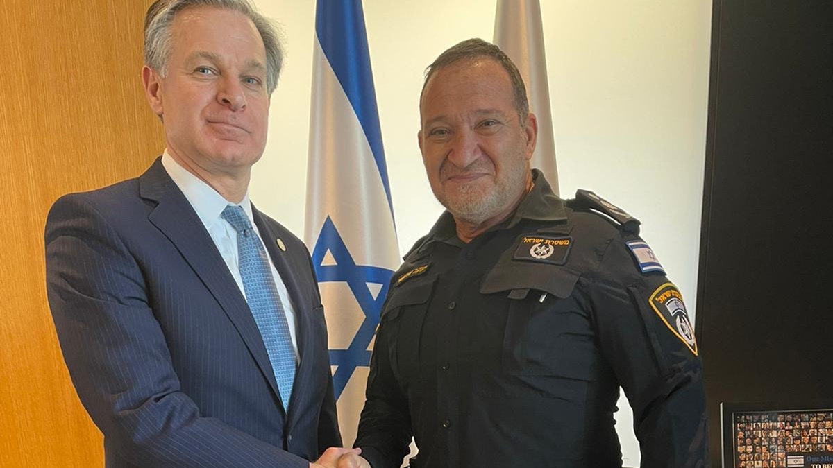 FBI Director Christopher Wray holds meetings in Israel