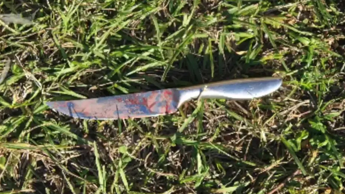 Knife allegedly used by Long