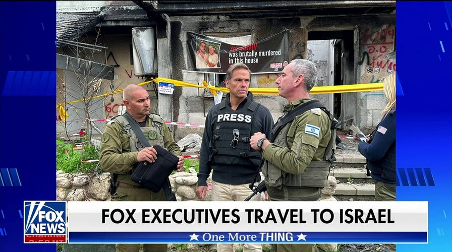Fox Corporation CEO Lachlan Murdoch, FOX News leadership travel to Israel