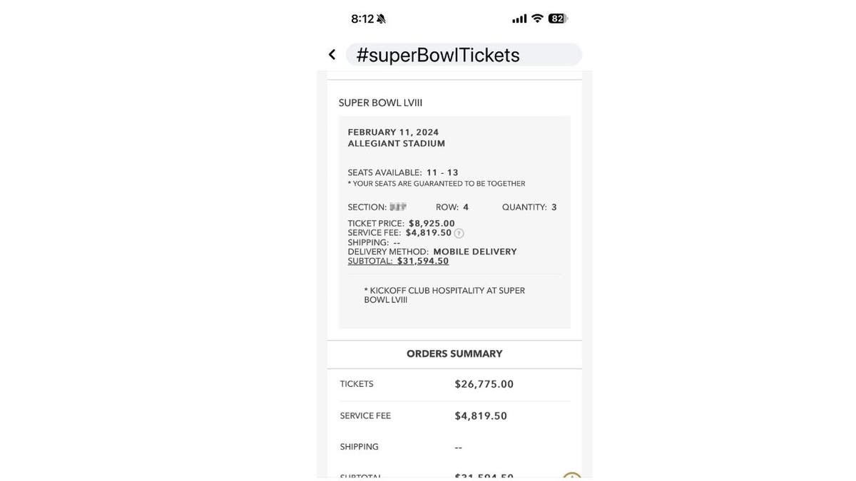 SUPER BOWL tickets scam 