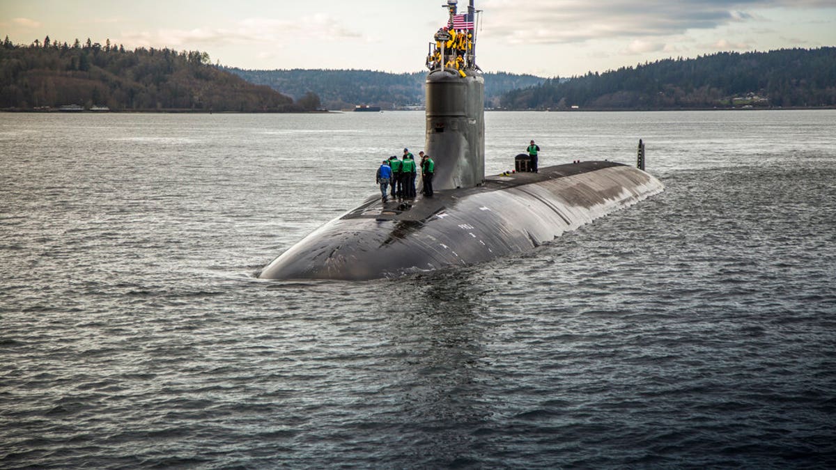 USS Connecticut Sub Nuclear China