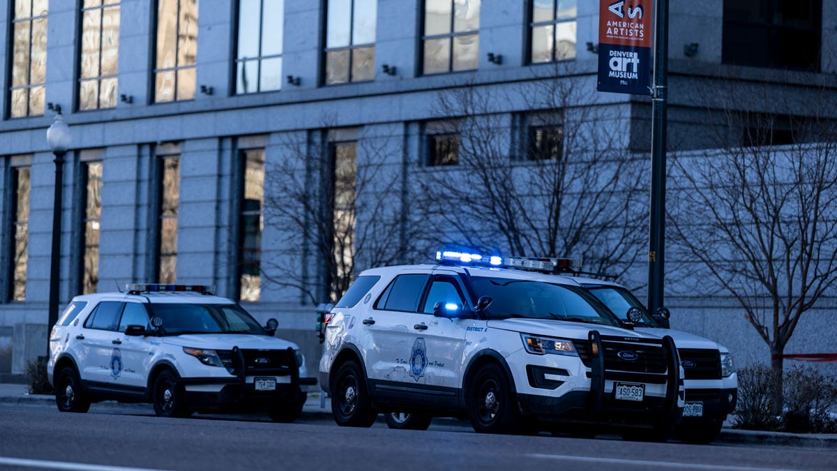 Denver police cars