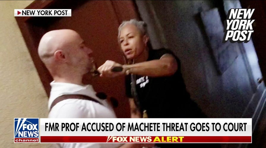 Former professor pleads guilty to threatening reporters with machete
