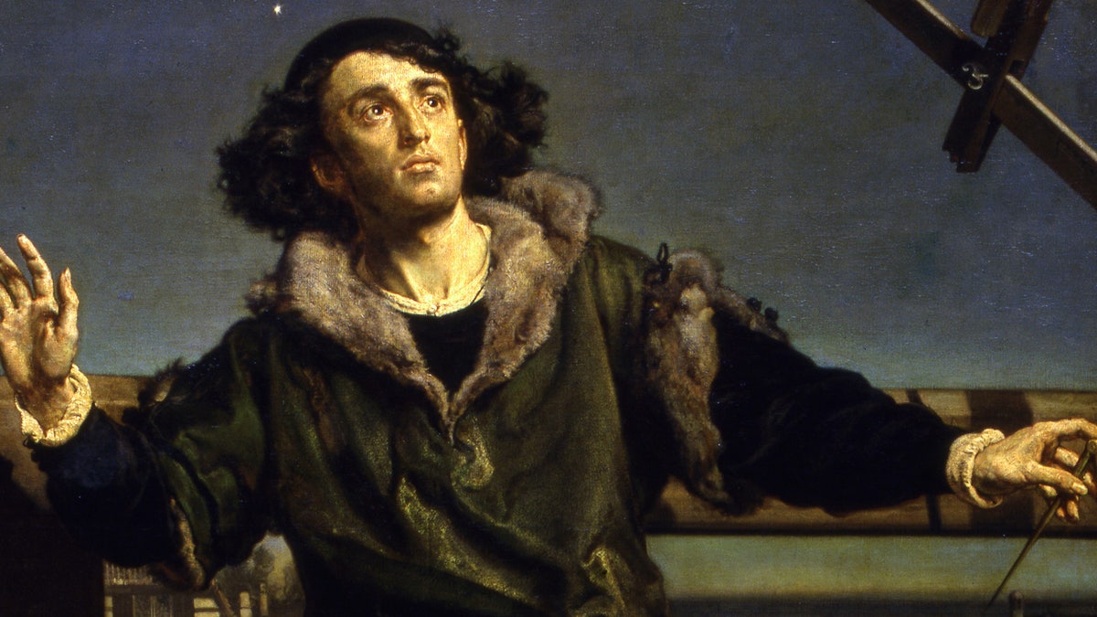 Nicolaus Copernicus painting