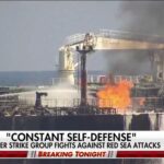 Reporter’s Notebook: Aboard the USS Dwight D Eisenhower in the Red Sea: ‘Constant self-defense’