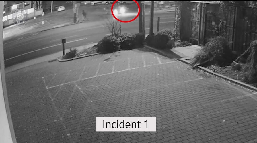 GRAPHIC VIDEO: Seattle PD search for suspects involved in vehicular assaults