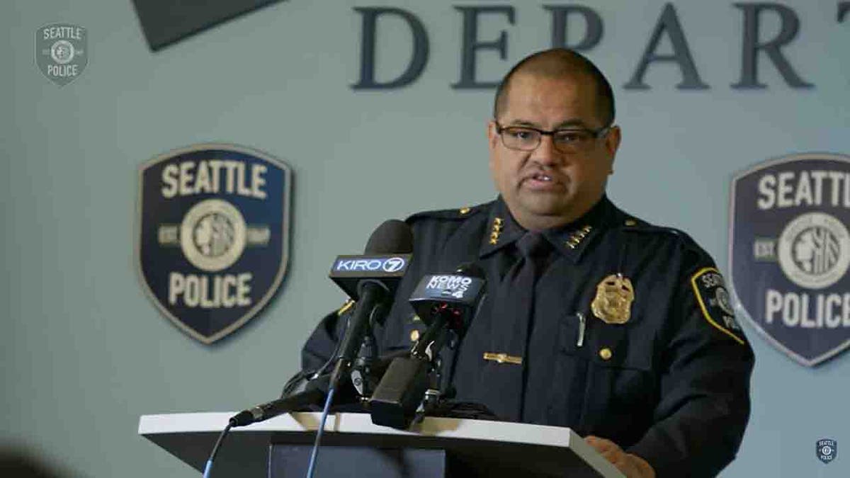 Seattle Police Chief Adrian Diaz