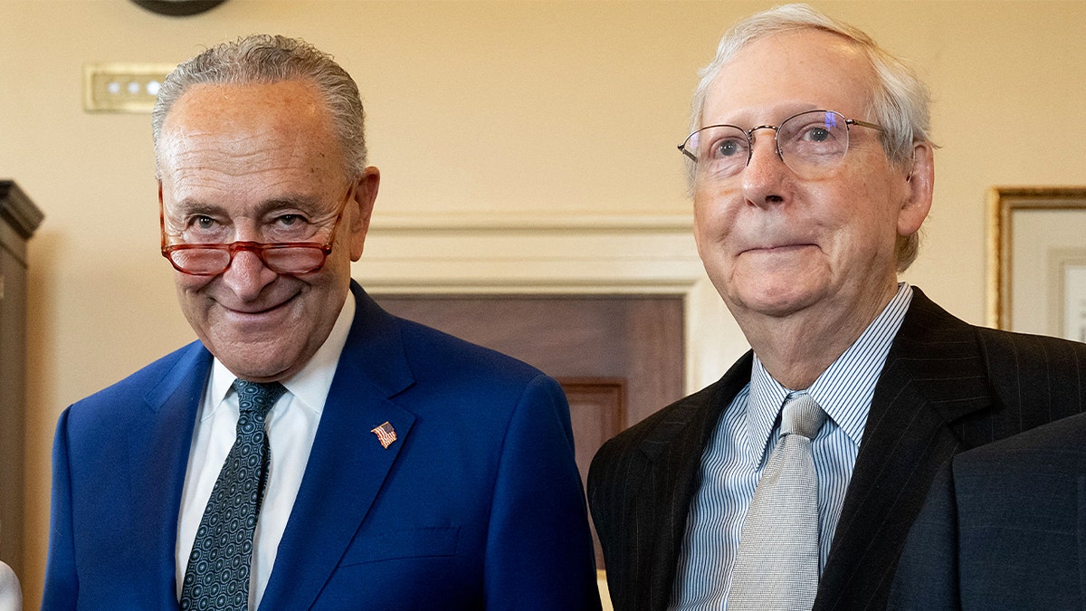 Sens. Chuck Schumer and Mitch McConnell