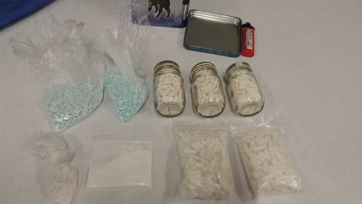 Thousands of fentanyl pills in jars