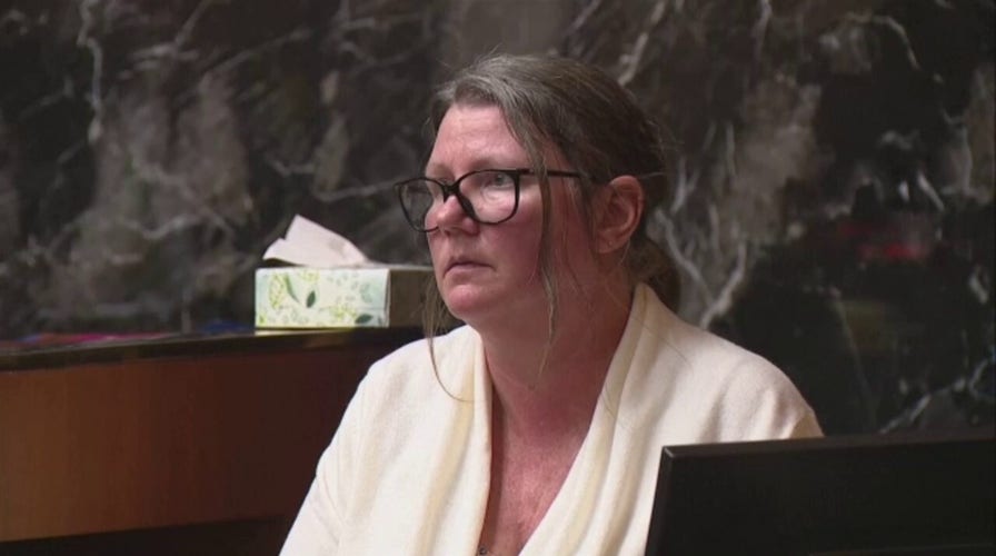 Jennifer Crumbley testifies during her involuntary manslaughter trial in Michigan