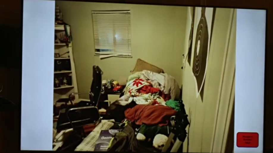 Ethan Crumbley's bedroom