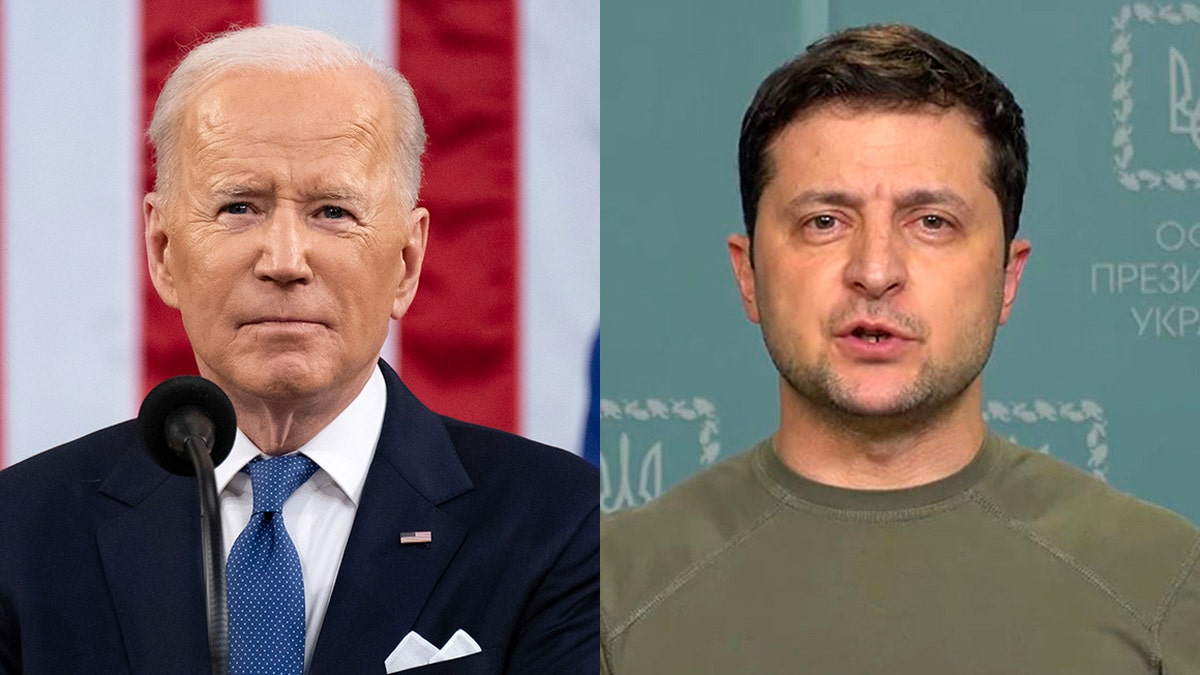 Zelensky and Biden