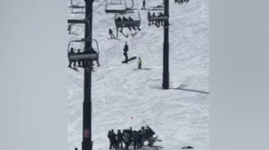 Teen falls from ski lift at California ski resort