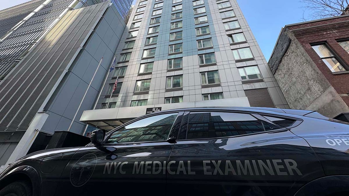 A NYC Medical Examiner vehicle