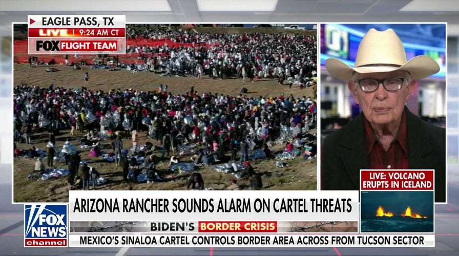 Arizona rancher sounds alarm on cartels at southern border: 'Finish the wall'