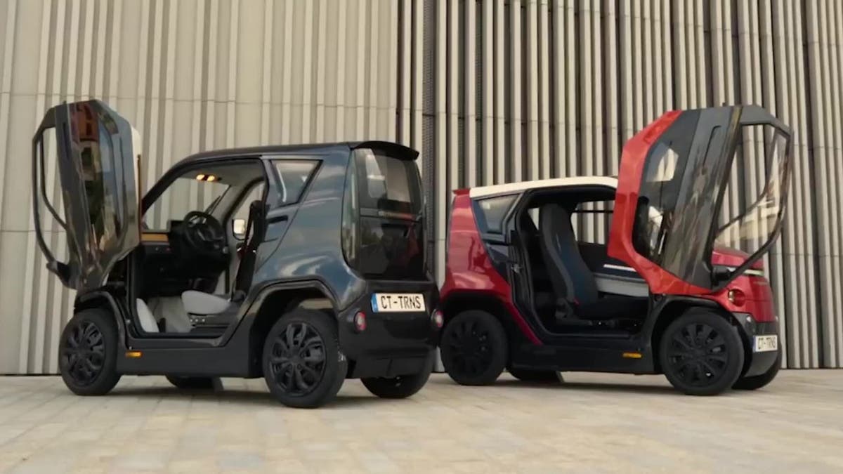 Get ready for a foldable electric car that makes parking a breeze