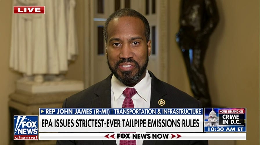 John James on latest EPA tailpipe emissions rules: This would cost American jobs 