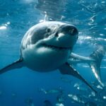 Massachusetts-based marine scientists attach camera to great white for intriguing ‘shark’s-eye view’
