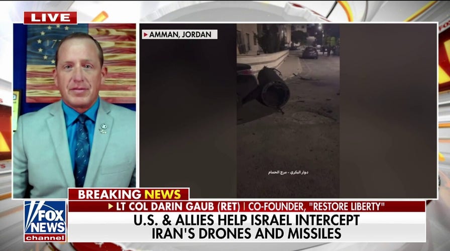 Israel is 'well defended' through this coalition of forces that are overseeing it: Darin Gaub